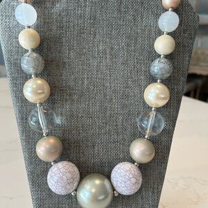 Elegant Multi-Color Beaded Necklace